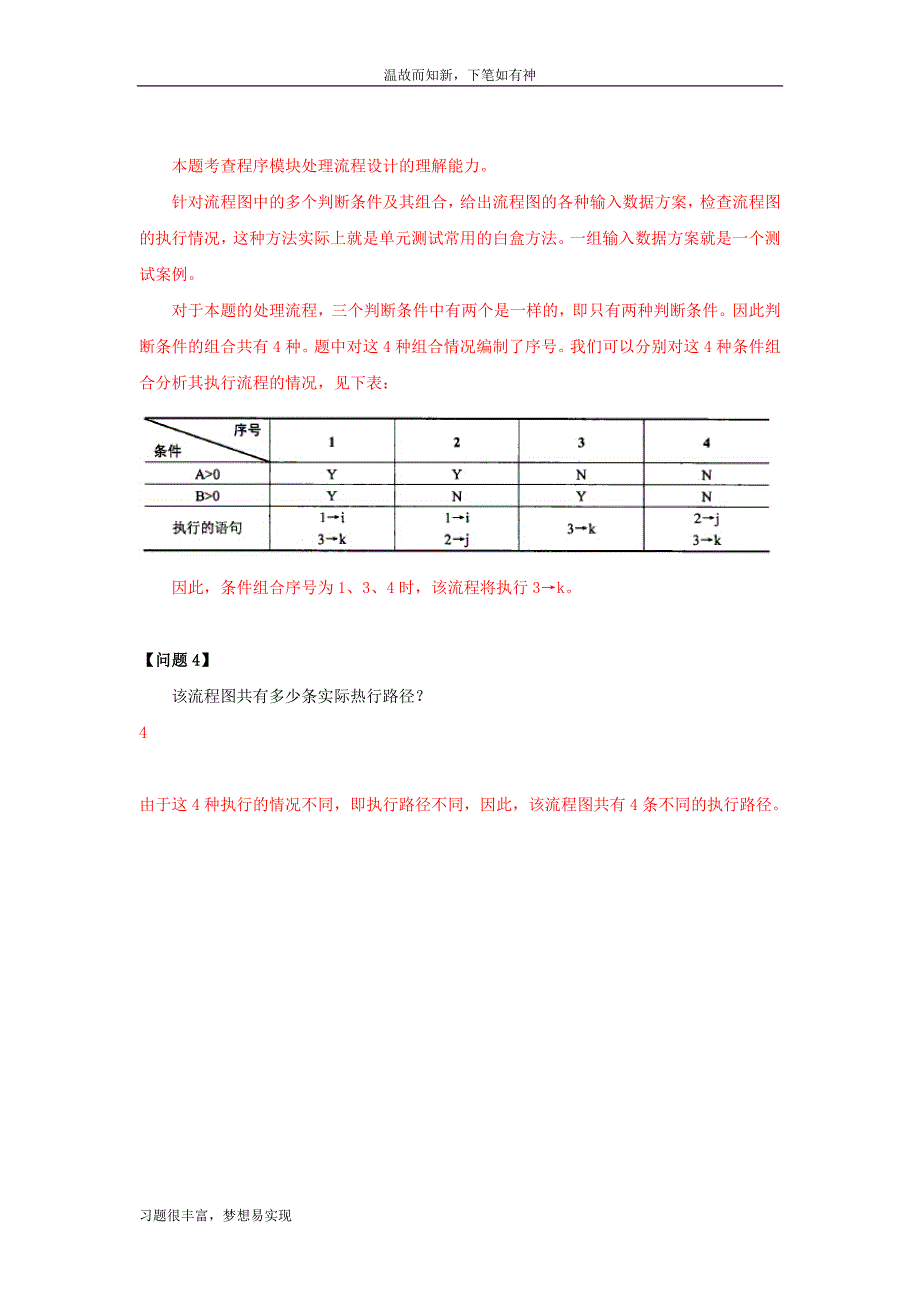 程序员考试专题测练及答案(1)(1)（专项考练）_第3页