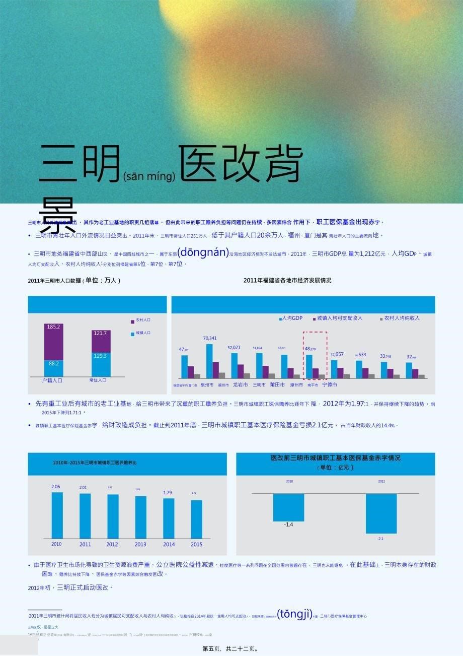 毕马威：三明医改专项研究报告_第5页