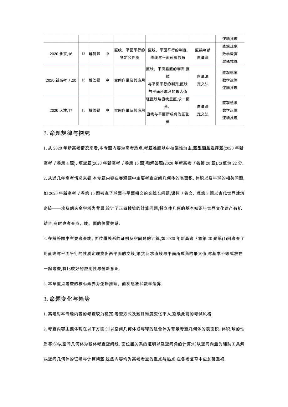 2022版新高考数学人教A版总复习集训-8.1-空间几何体的结构特征、表面积与体积-综合集训-含解析_第3页