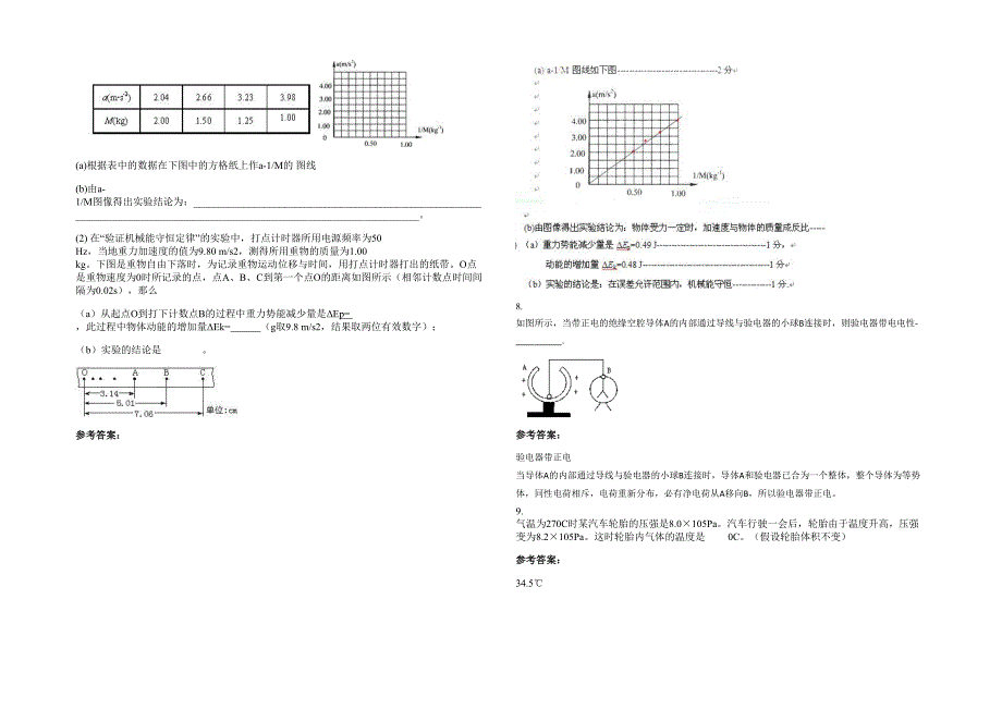 2022年山东省枣庄市市第二十九中学高二物理期末试卷含解析_第2页