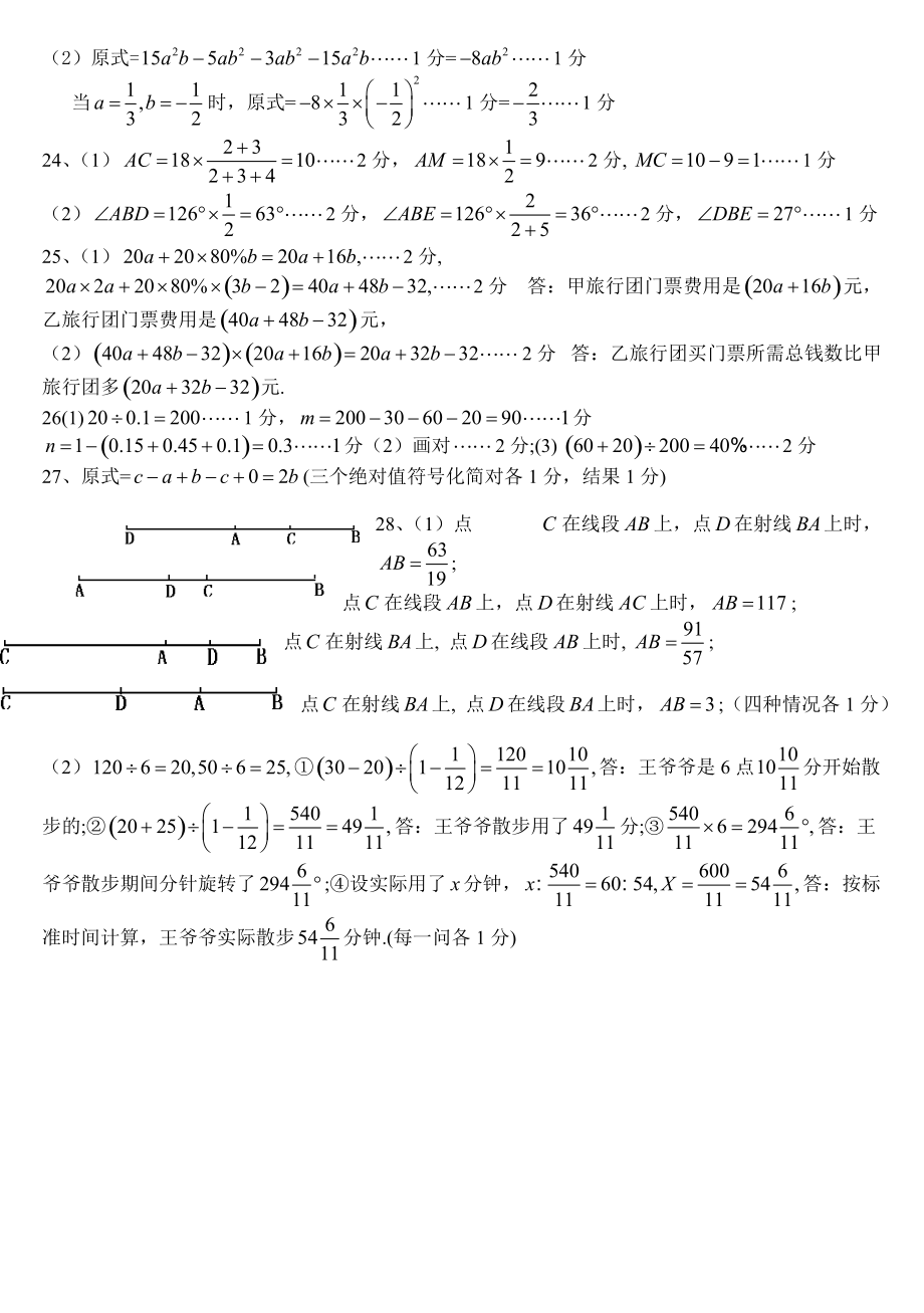 六年级数学学科调研试题_第4页