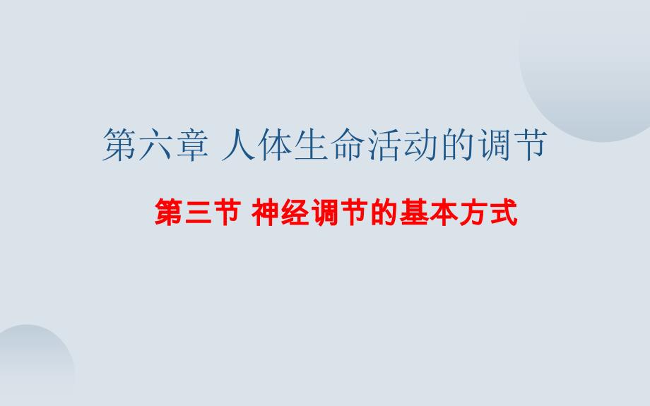 《神经调节的基本方式》优质课教学一等奖课件_第2页