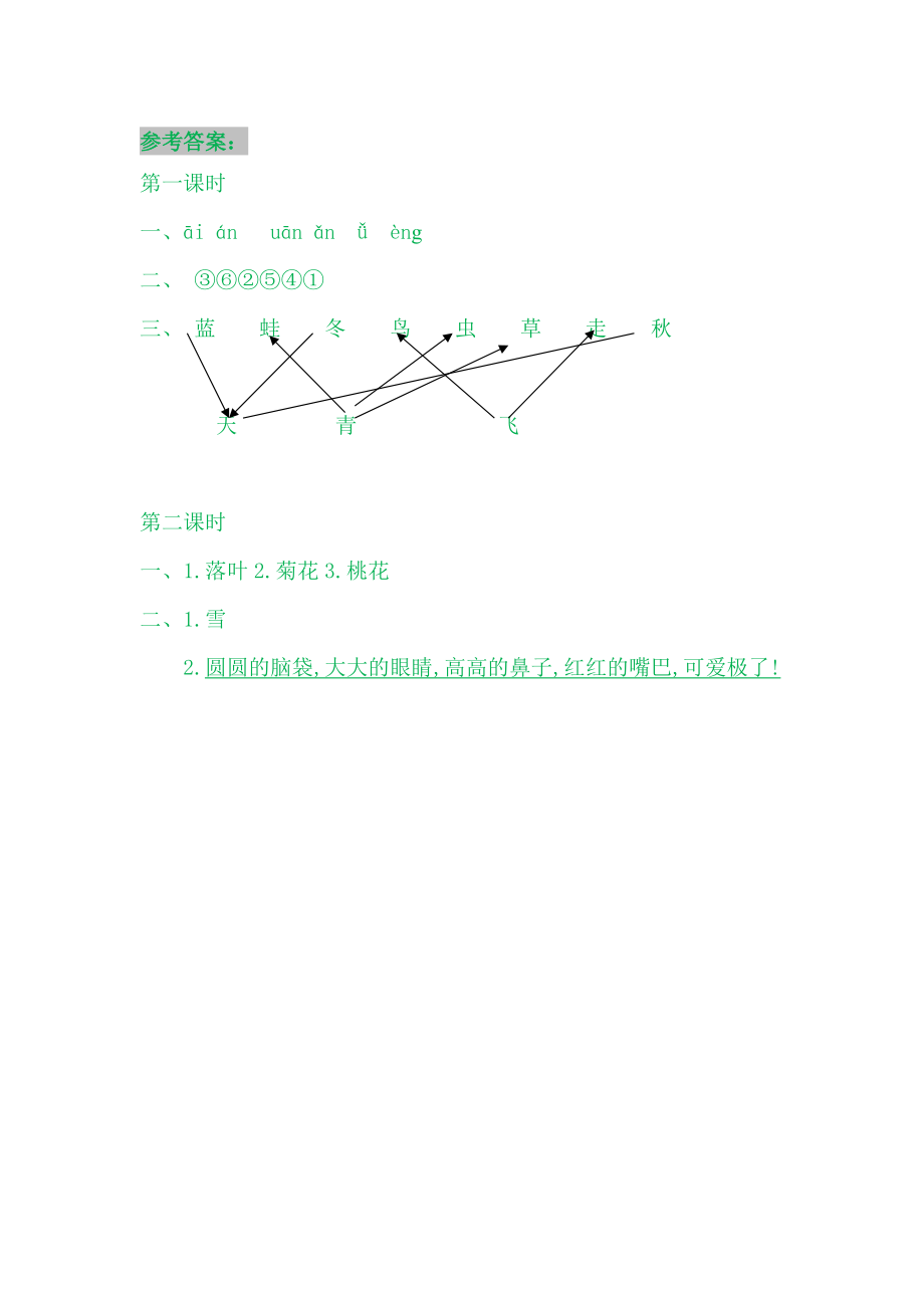 一年级上册语文教学资源-语文园地四_第3页