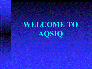 AQSIQ机构及职能简介基础知识