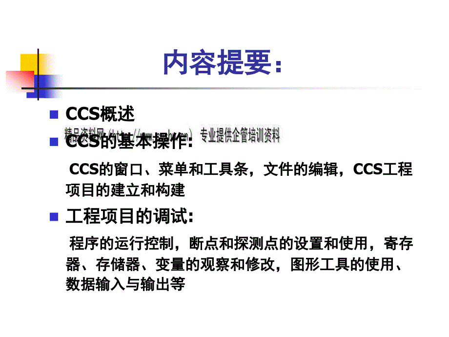 CCS集成开发环境实用培训教程(共94张)_第2页