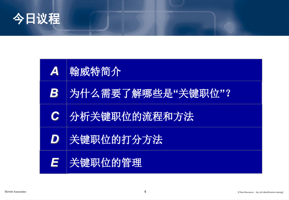 hewitt关键职位分析培训(共81张)_第4页