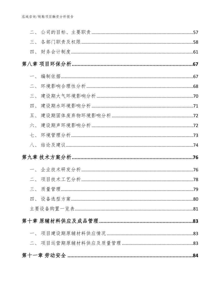 制鞋项目融资分析报告_模板_第4页