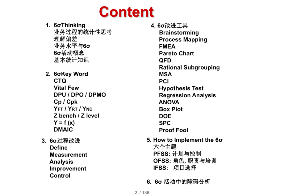 6西格玛管理者课程课件_第2页