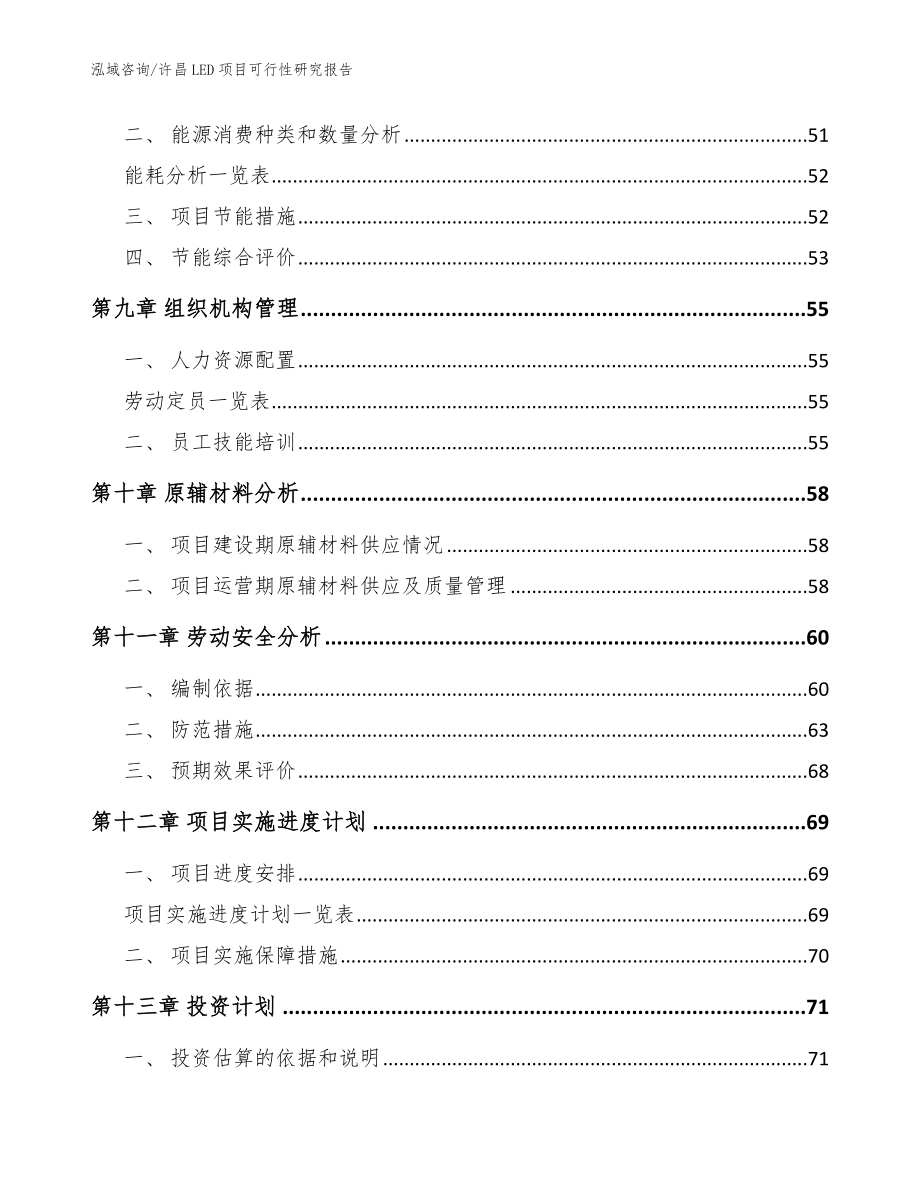 许昌LED项目可行性研究报告（范文参考）_第3页