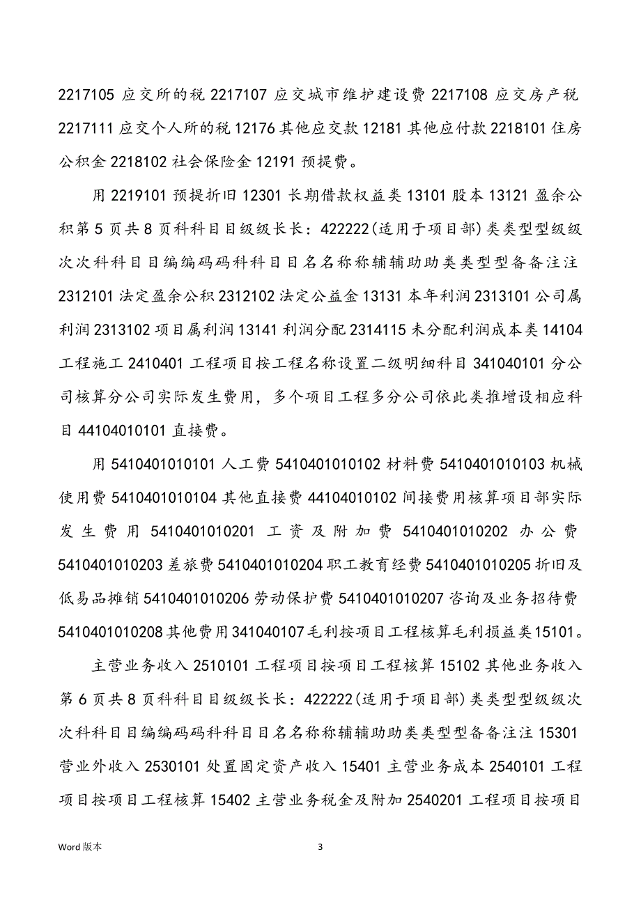 股份有限公司会计科目一览表.xls_第3页