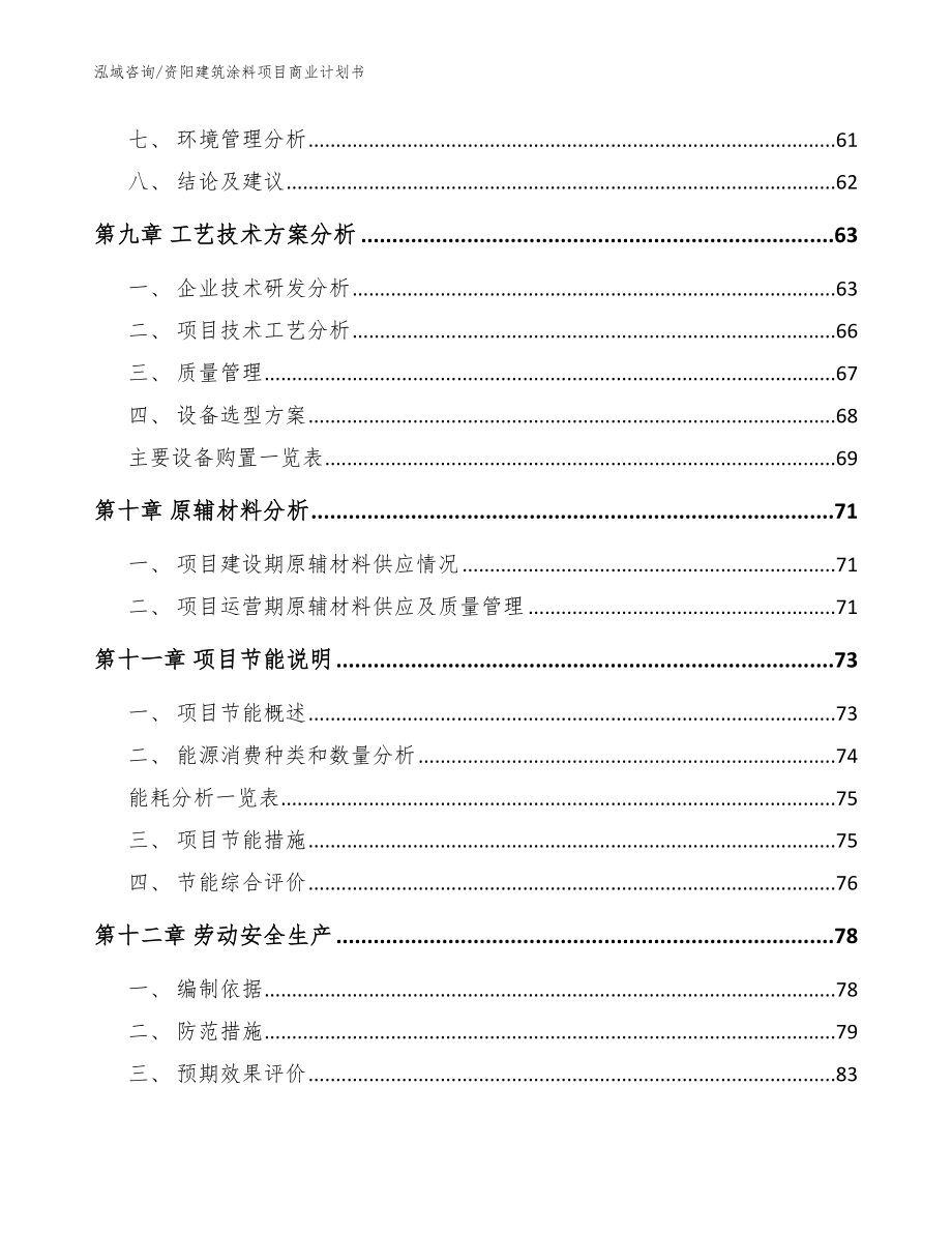 资阳建筑涂料项目商业计划书_范文参考_第4页