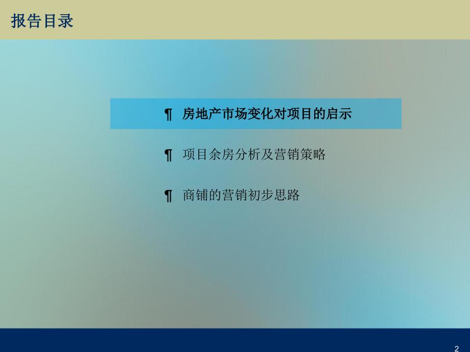 2011丹阳滨河国际城余房营销策略报告_第2页