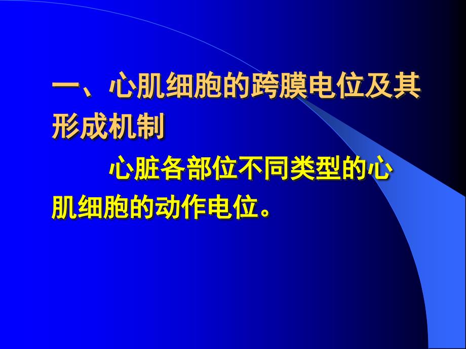 第二节心肌的生物电现象及节律性兴奋的产生和传导心肌生理_第4页