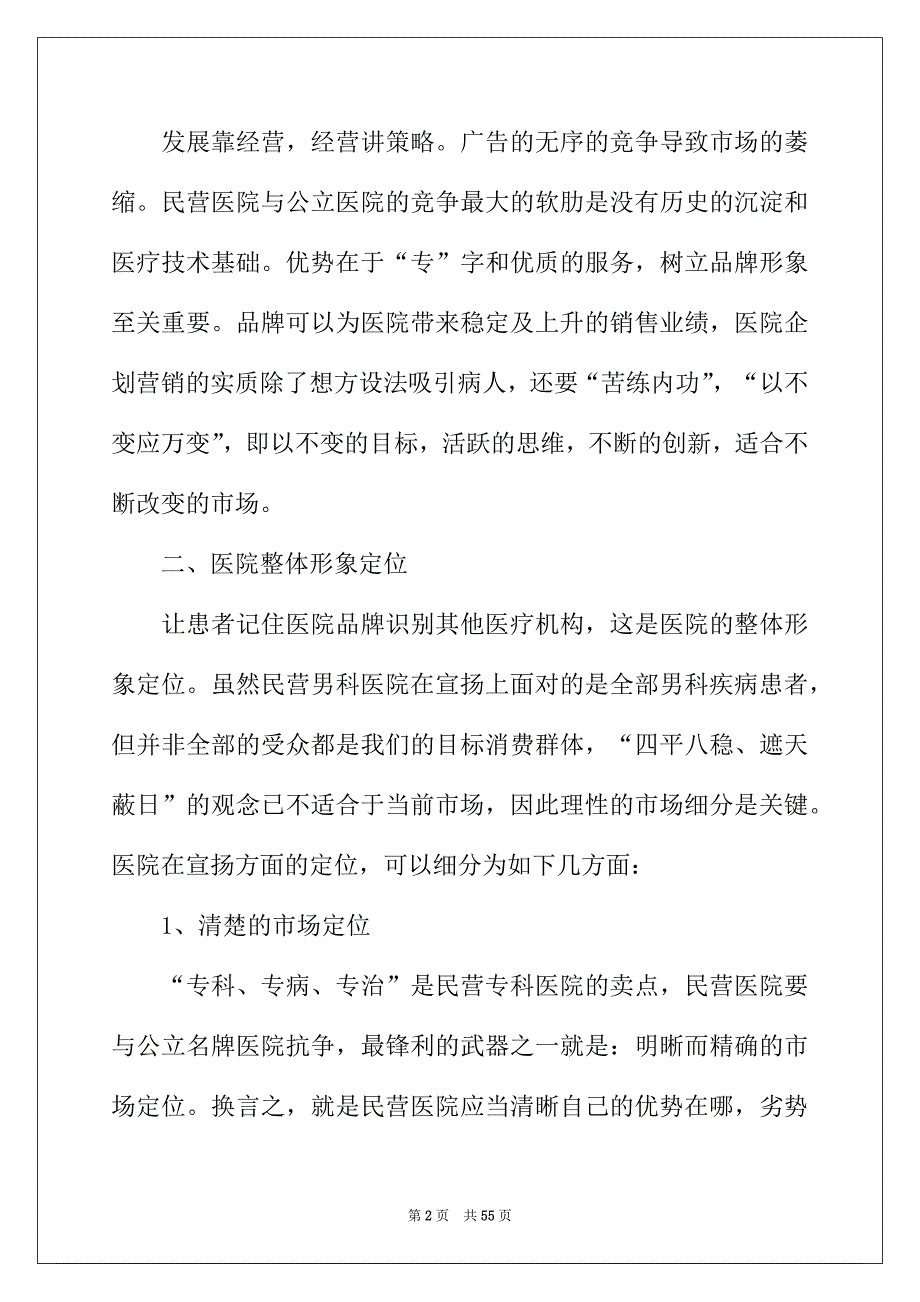 2022年营销方案营销方案10篇_第2页