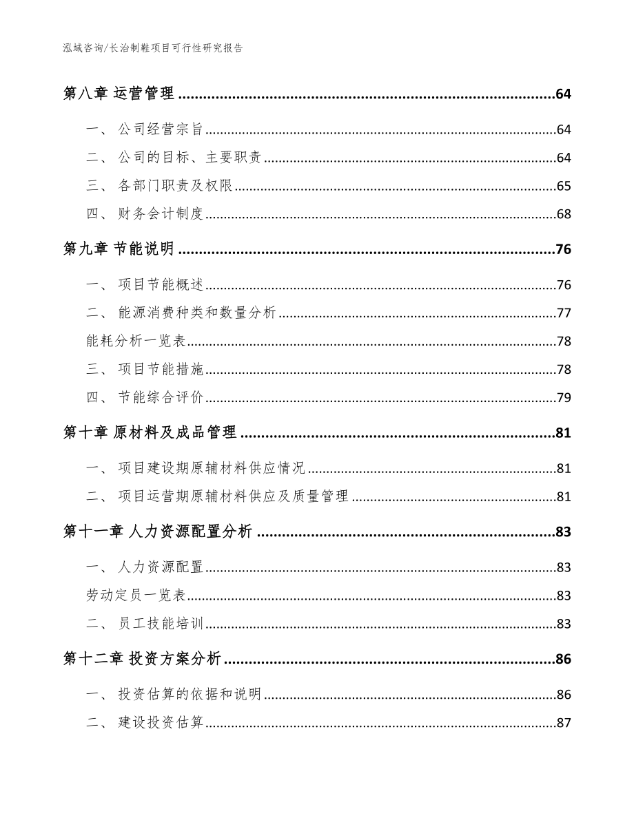 长治制鞋项目可行性研究报告_模板_第4页