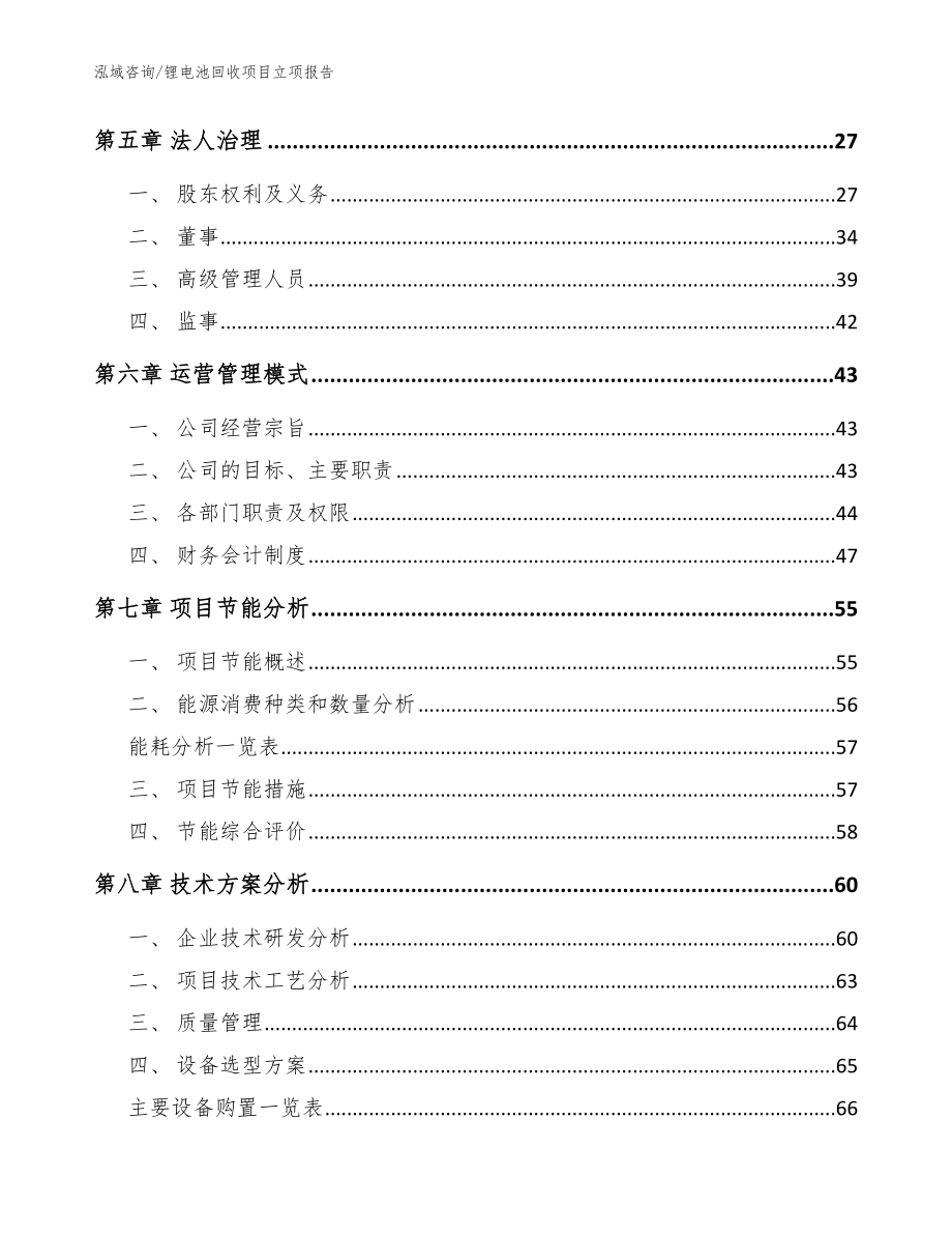 锂电池回收项目立项报告【范文】_第3页