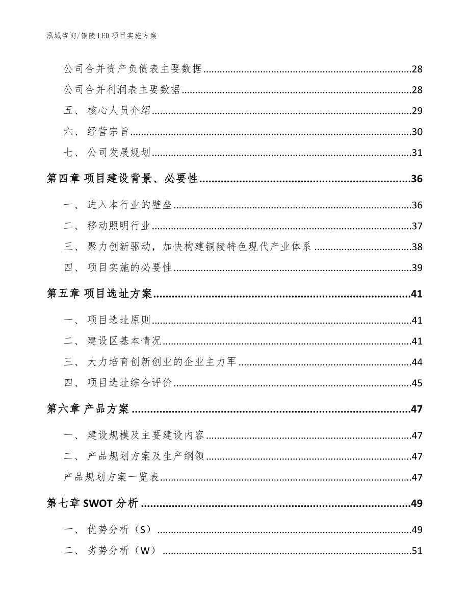 铜陵LED项目实施方案参考模板_第2页