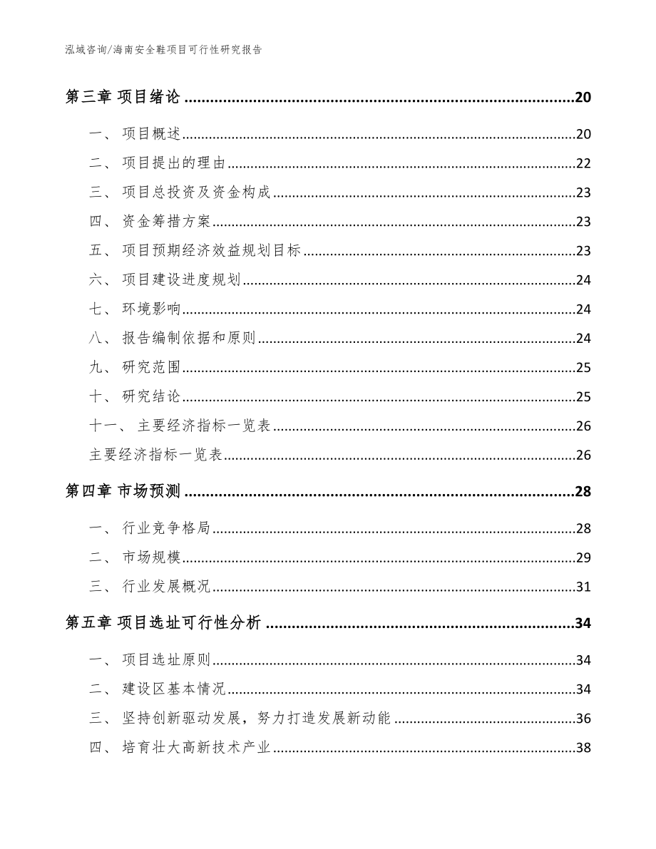 海南安全鞋项目可行性研究报告_模板_第3页