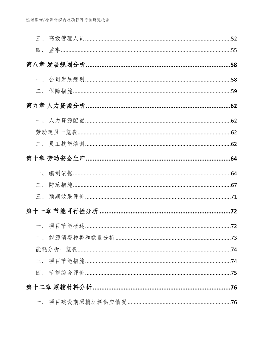 株洲针织内衣项目可行性研究报告【模板范本】_第4页