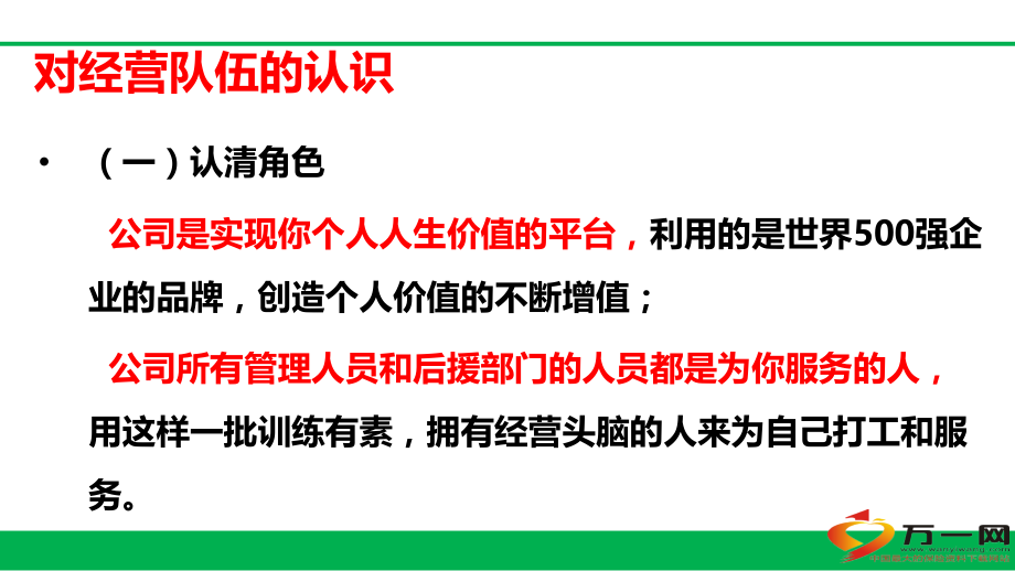 f对经营队伍和客户的认识63页_第4页