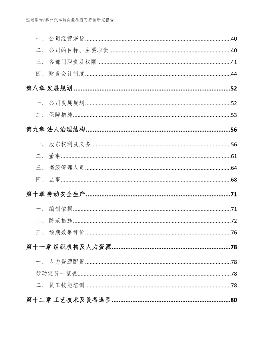 柳州汽车转向盘项目可行性研究报告_模板_第3页