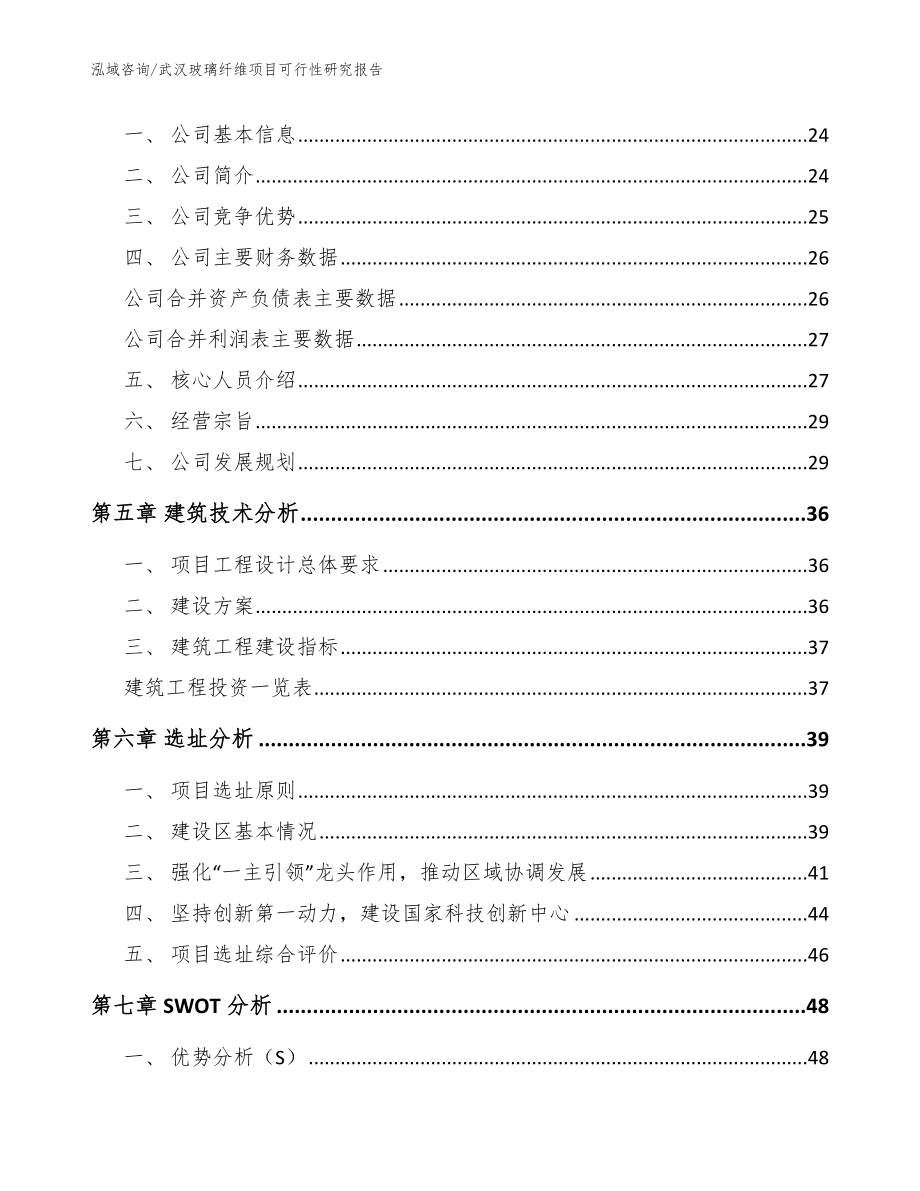 武汉玻璃纤维项目可行性研究报告【参考范文】_第2页