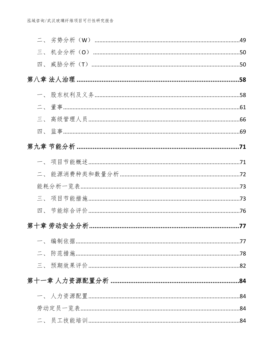 武汉玻璃纤维项目可行性研究报告【参考范文】_第3页