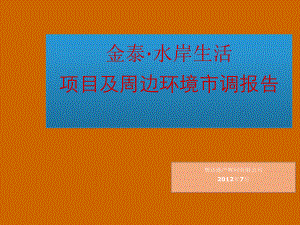 55p_XXXX年7月_区域地标_旅游度假型居住_调查研究