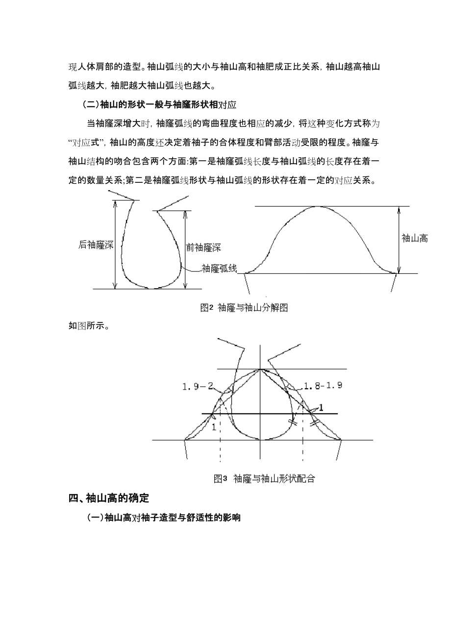 浅析袖窿深、袖山高的合理确定_第4页