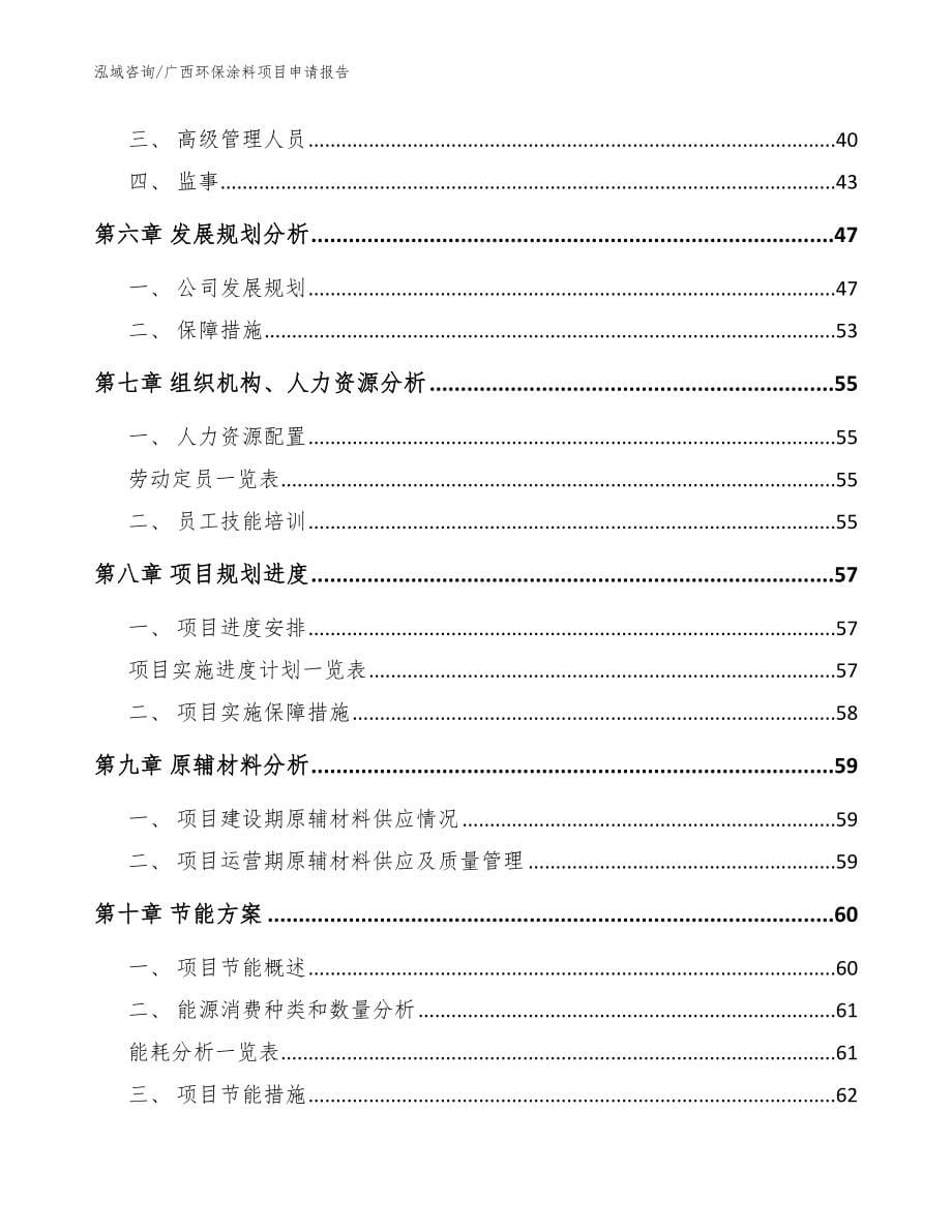 广西环保涂料项目申请报告【范文】_第5页