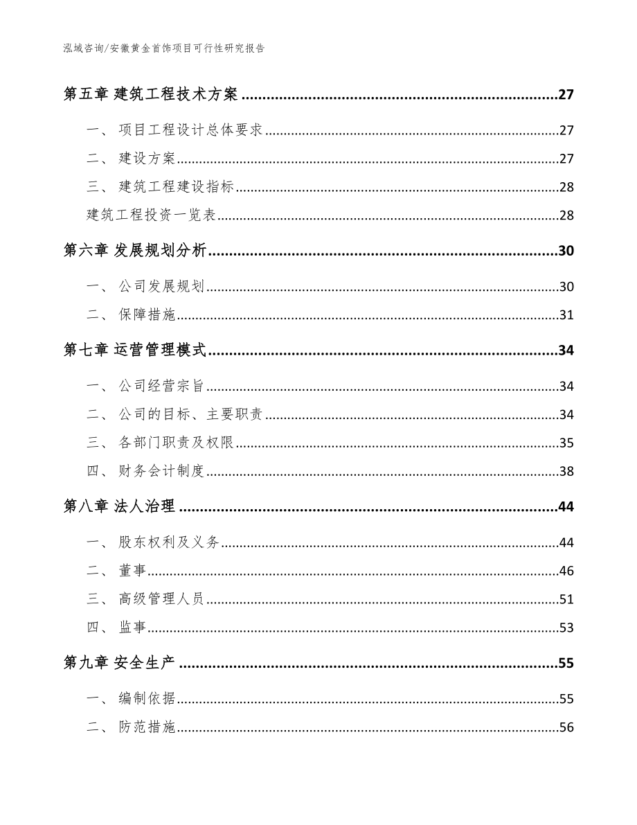 安徽黄金首饰项目可行性研究报告参考模板_第2页