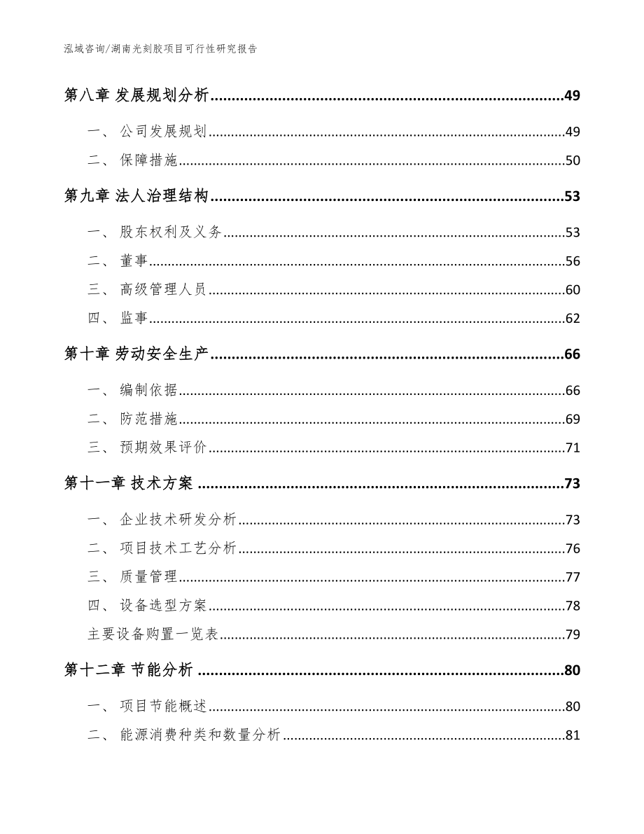 湖南光刻胶项目可行性研究报告_范文参考_第4页