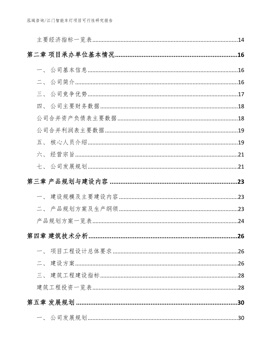 肇庆智能车灯项目可行性研究报告模板范本_第3页