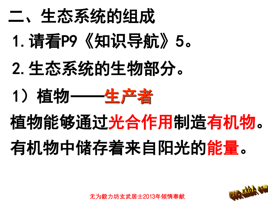 第二节 生物与环境组成生态系统课件资料_第3页