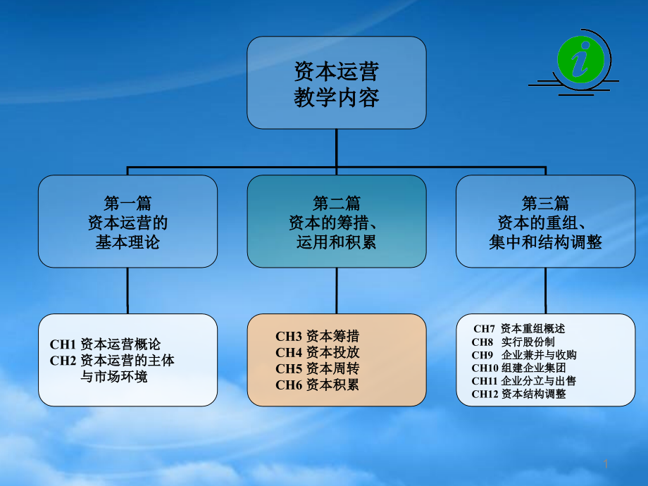 财务管理第4章资本投放_第1页