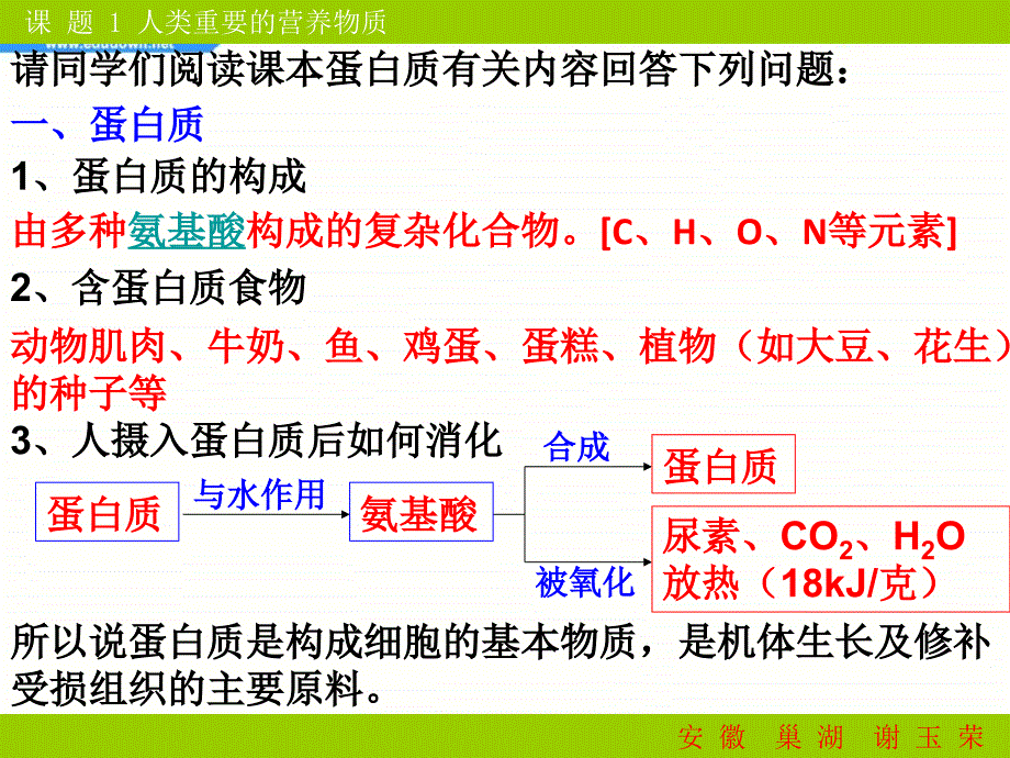 人教版化学九下《人类重要的营养物质》ppt课件2资料_第3页