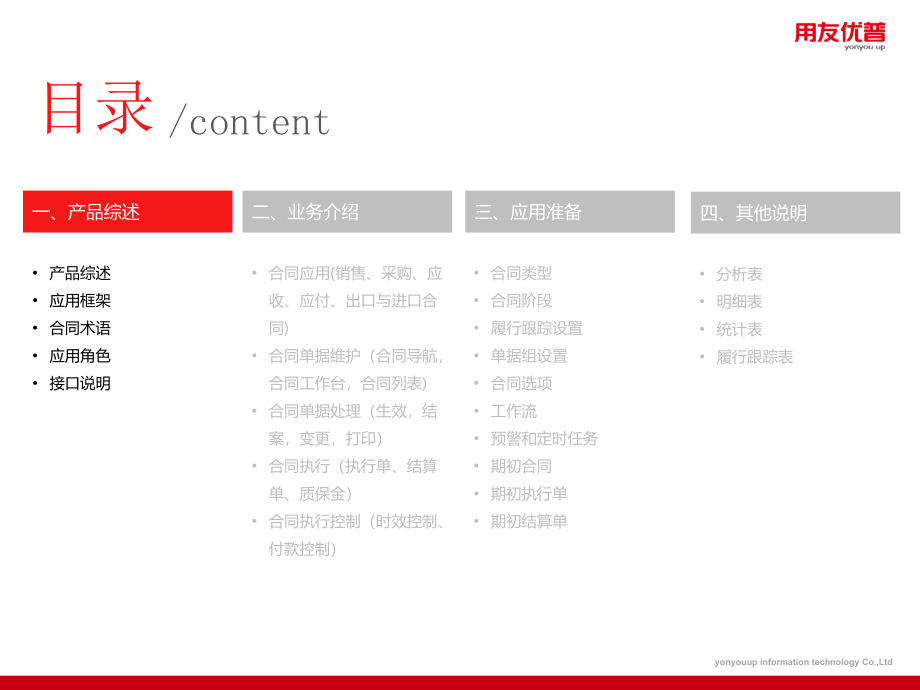 用友培训课件：U8 V12_1全产品功能介绍-合同管理_第2页