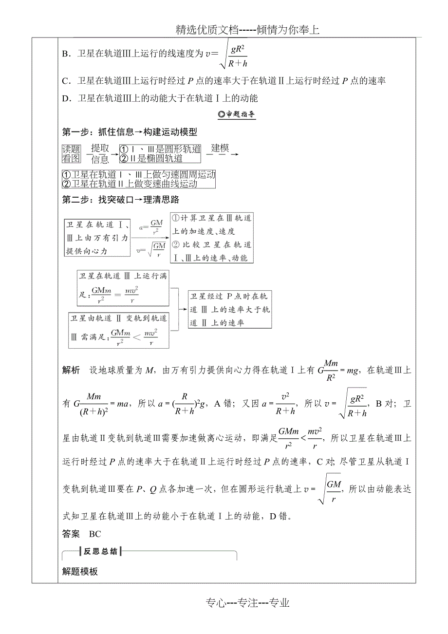 （小专题）天体运动中的四大难点_第4页