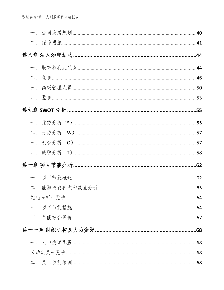 黄山光刻胶项目申请报告【模板参考】_第4页