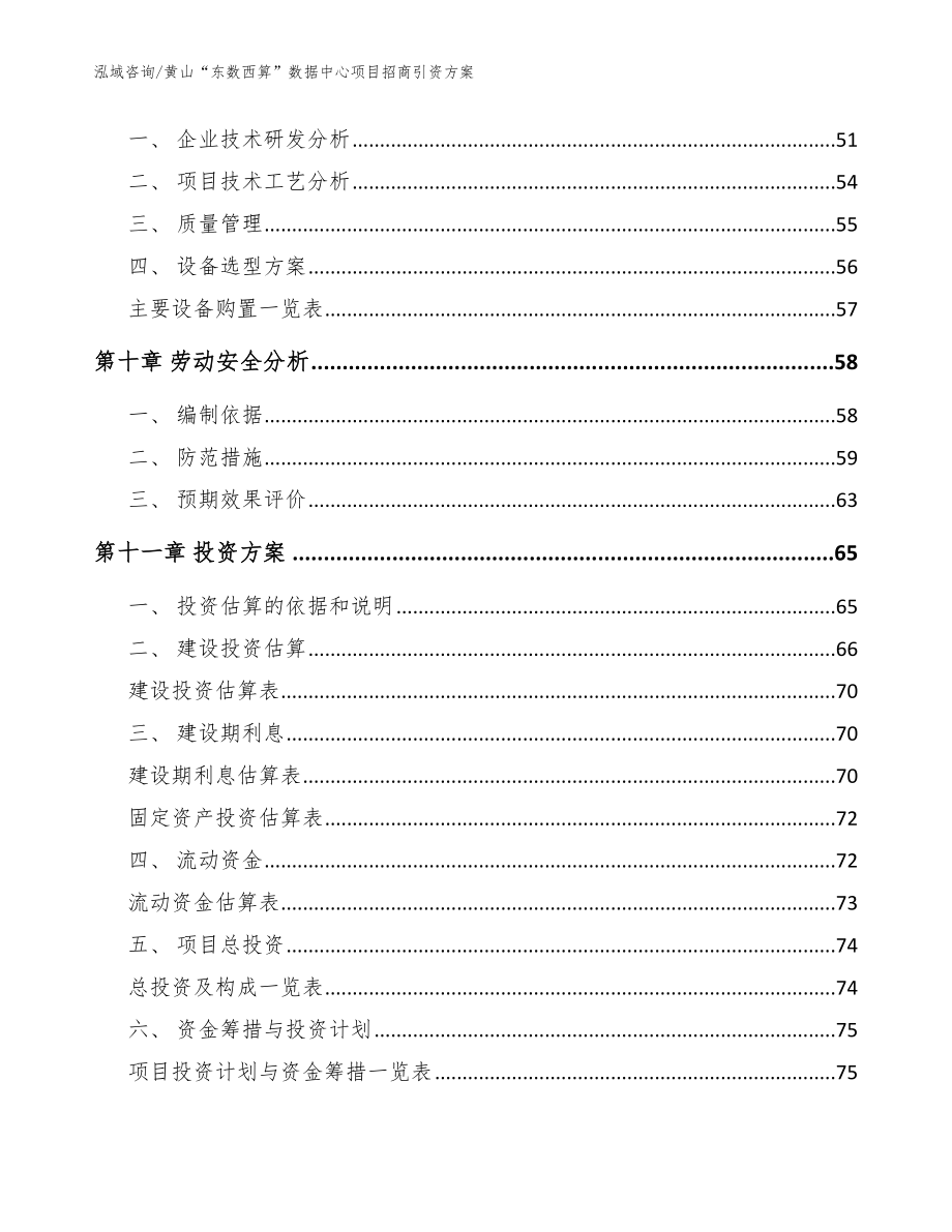 黄山“东数西算”数据中心项目招商引资方案（模板范文）_第3页