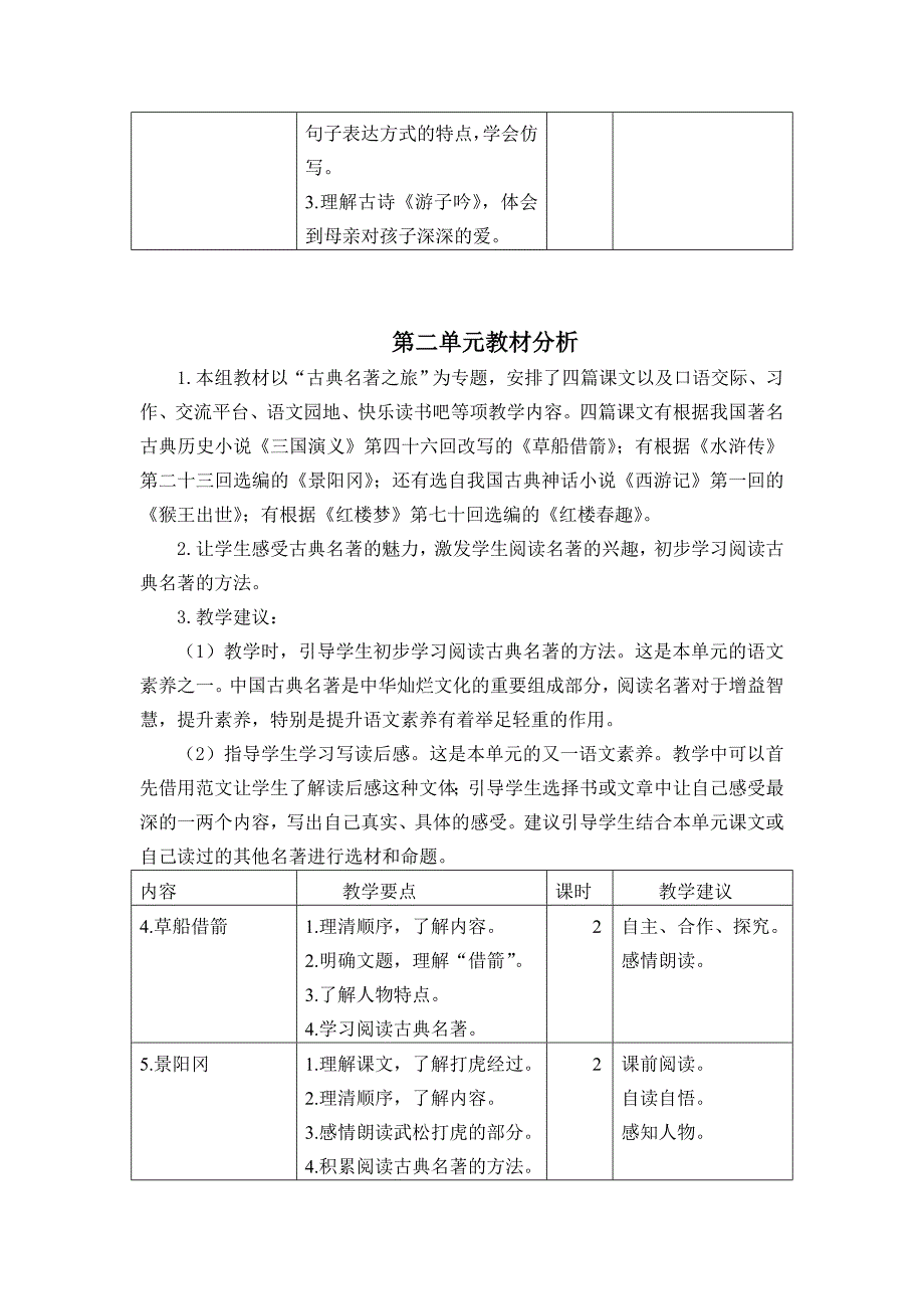 最新部编版五年级语文下册单元教材分析全册18单元_第3页