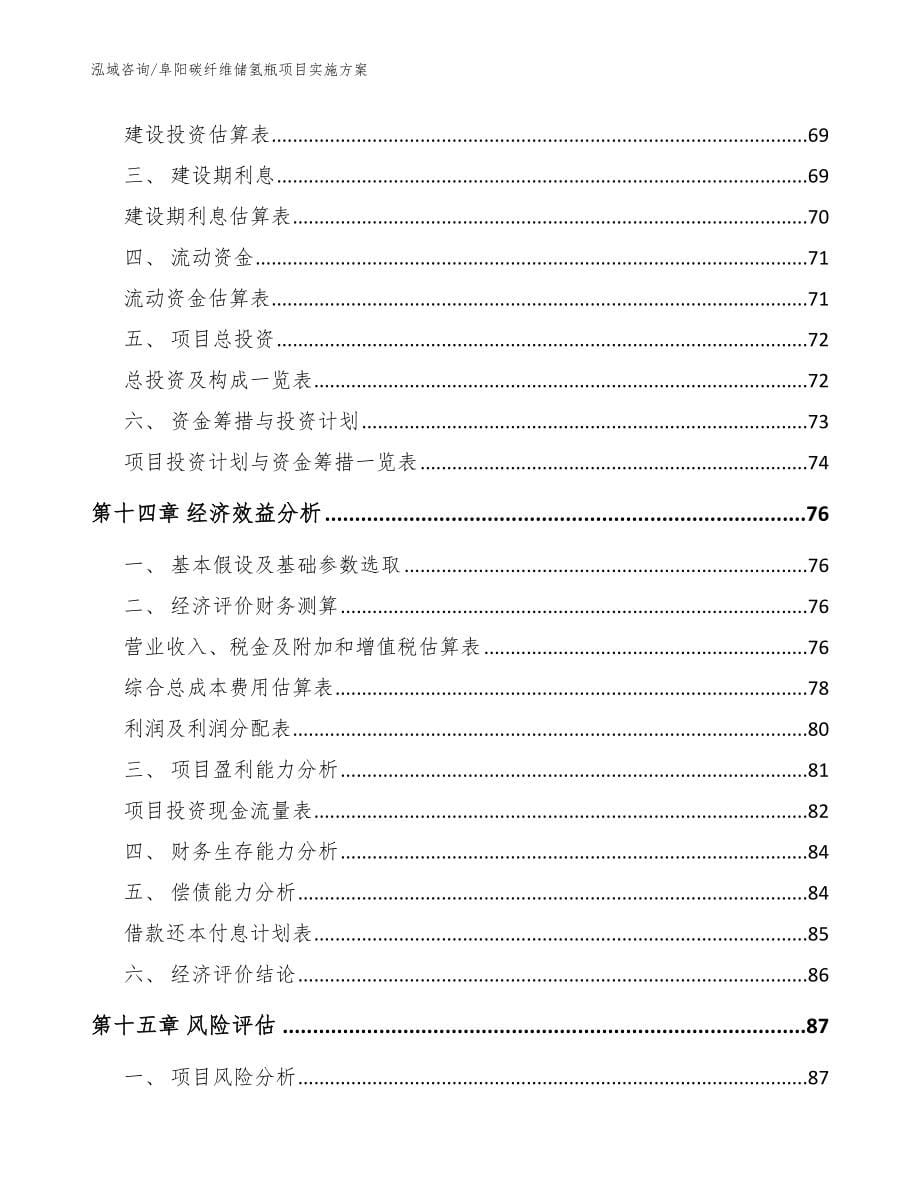 阜阳碳纤维储氢瓶项目实施方案参考范文_第5页