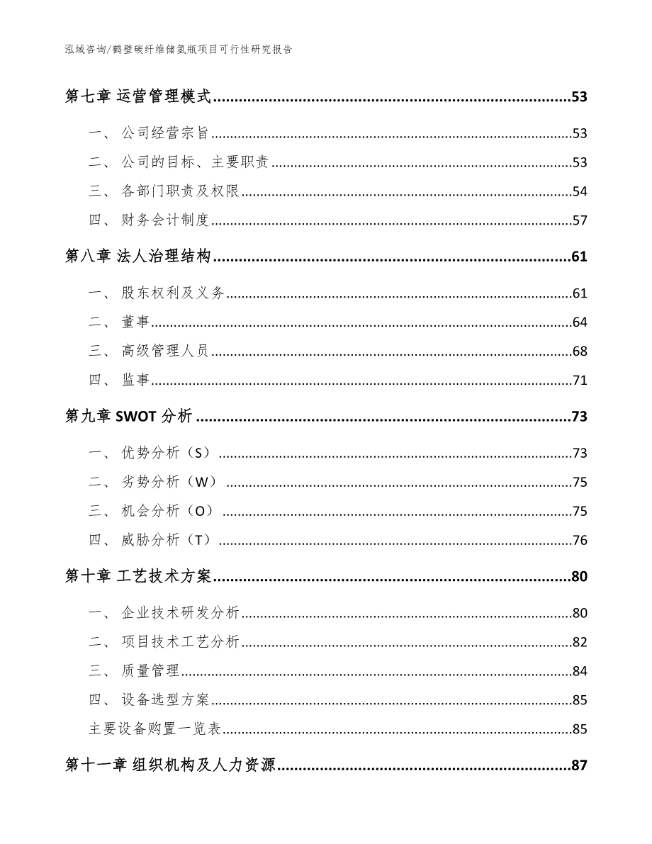 鹤壁碳纤维储氢瓶项目可行性研究报告【范文模板】_第3页