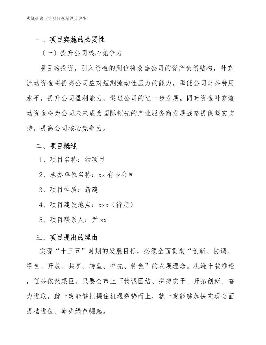 钴项目规划设计方案（模板范文）_第3页