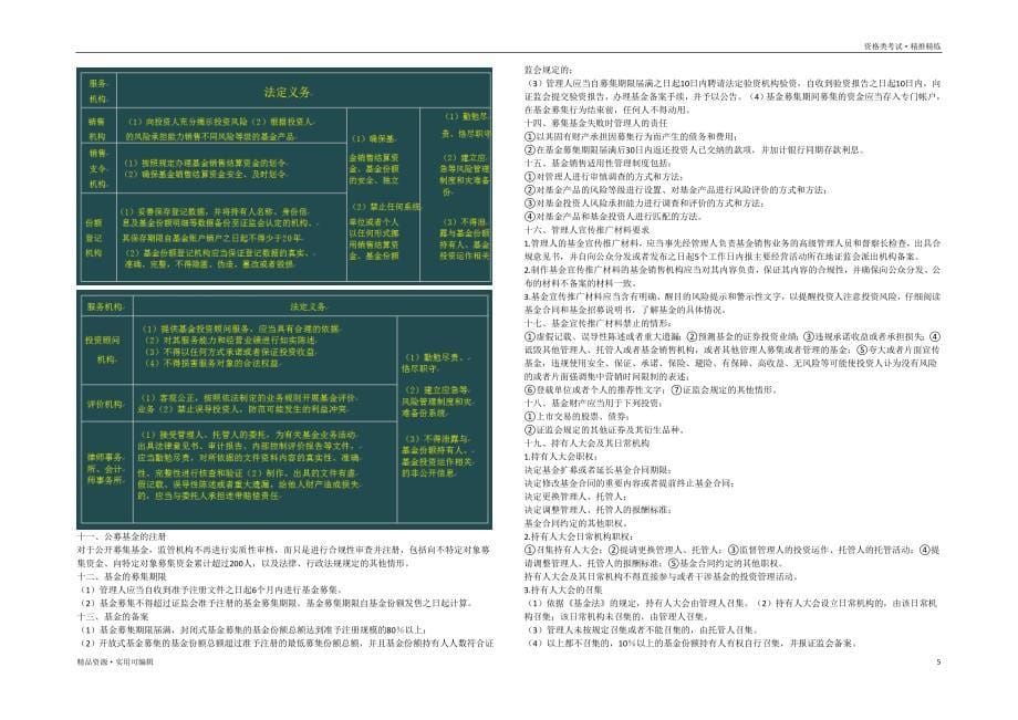 基金从业资格考试资料定义_第5页