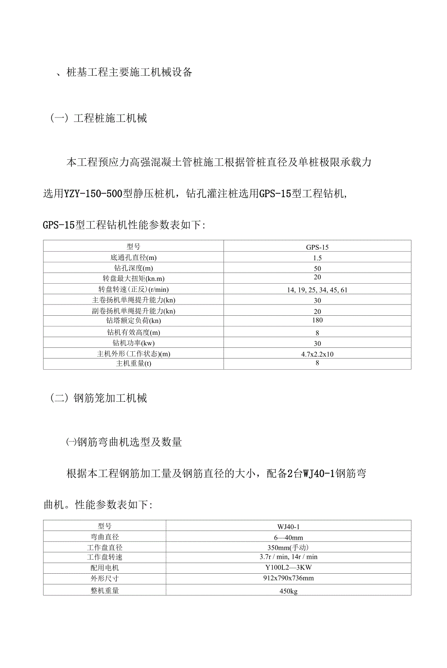 桩基工程主要施工机械设备_第1页