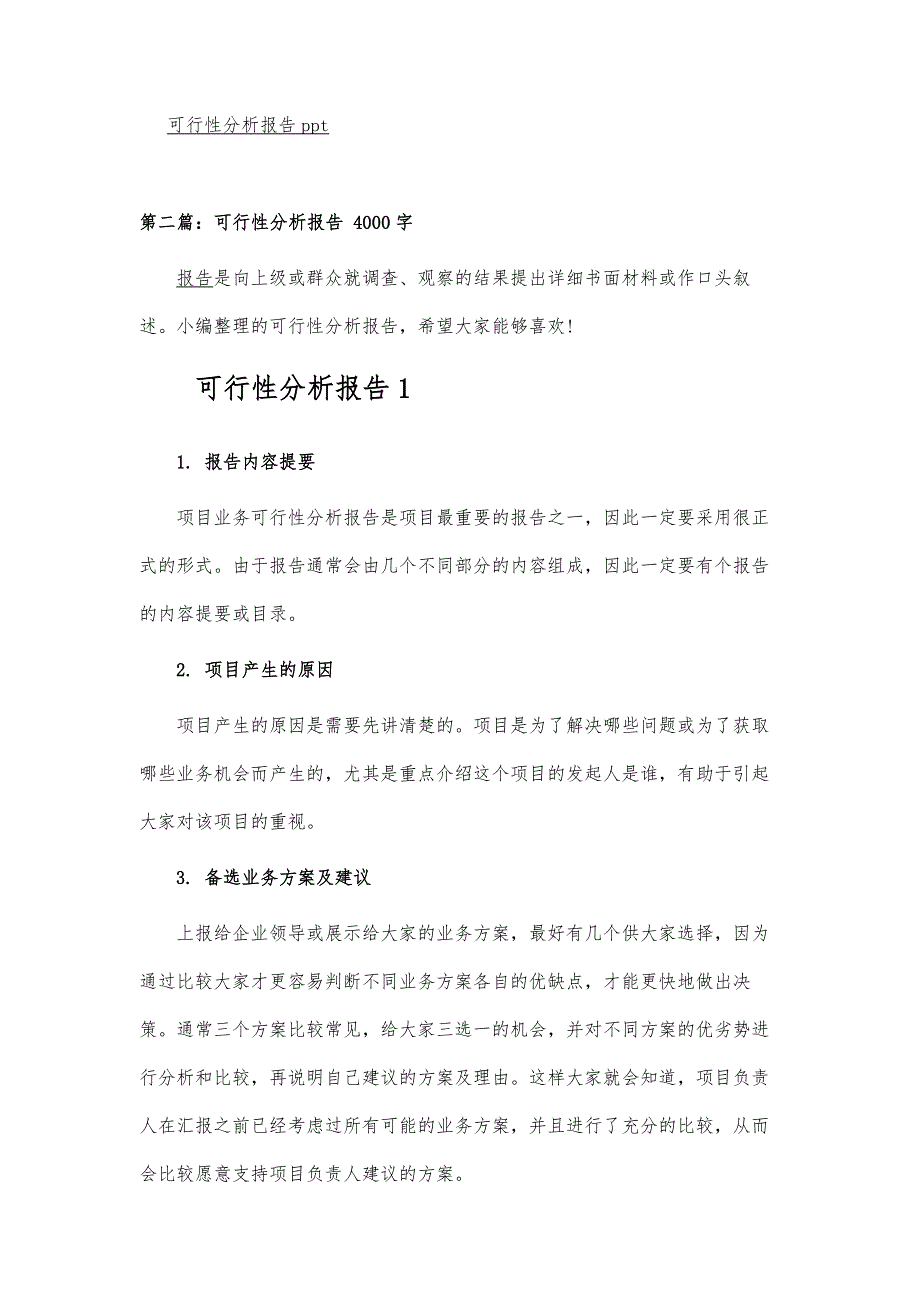 可行性分析报告ppt_第2页