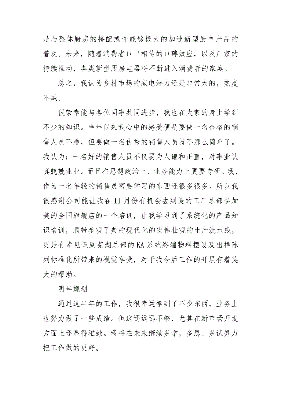 新人销售工作计划与总结怎么写7篇_第4页