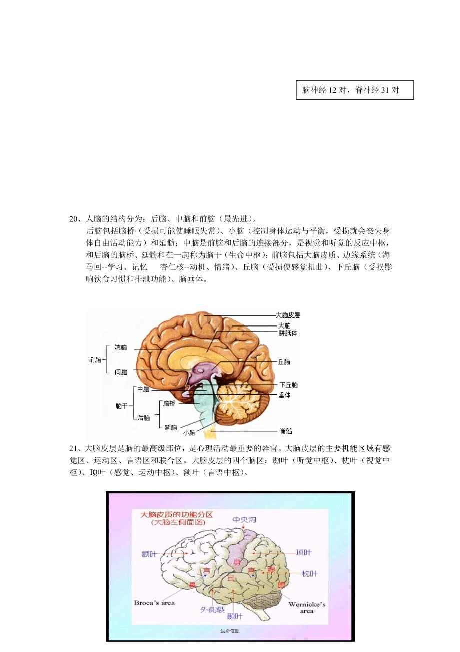 《心理学导论》黄希庭—复习资料_第3页