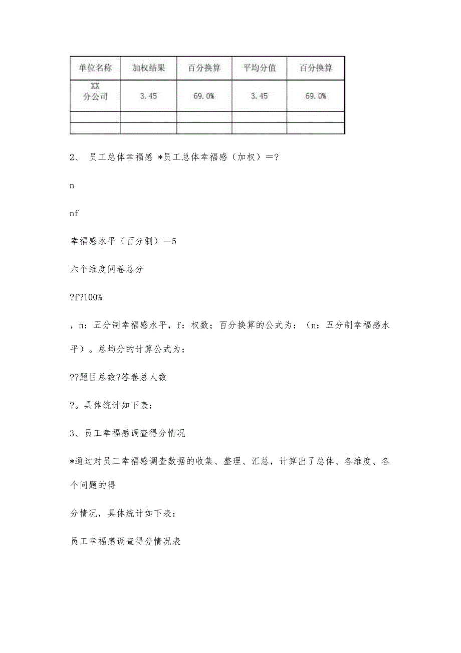 员工幸福感调研报告4000字_第4页